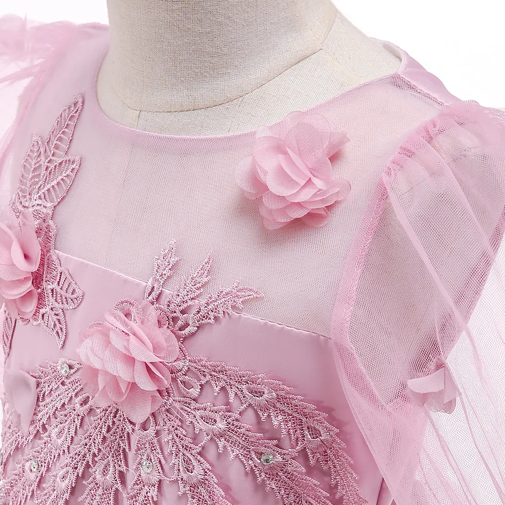 Дети ребенок дети платье принцессы на Рождество Детские вечерние платья детское