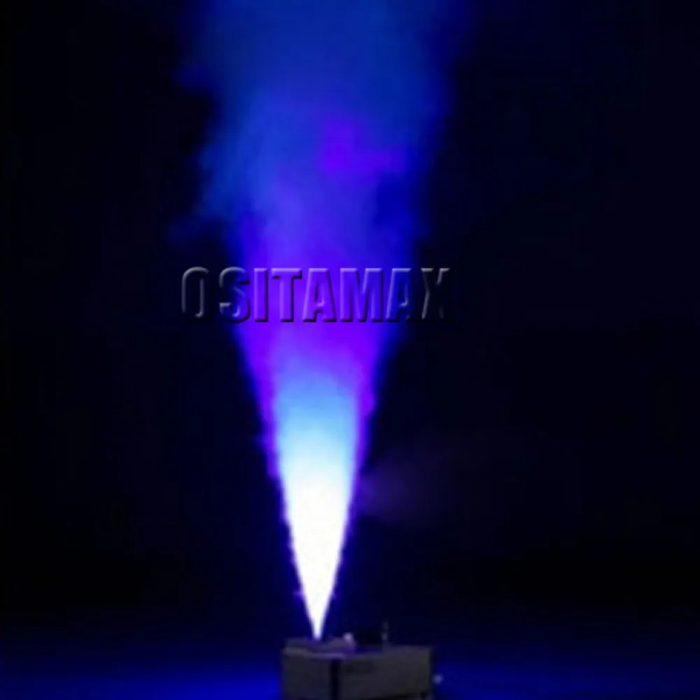 2 шт./лот 1500 w дым-машина для сцены оборудование, дым машина с 24x3 w RGB светодиоды для диско-шоу вечерние концерт