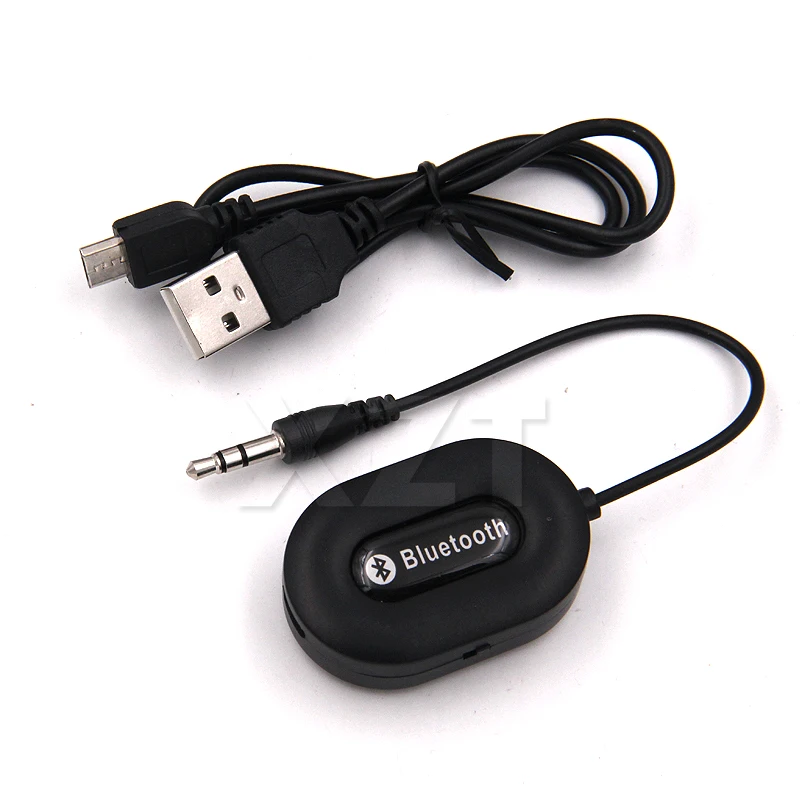 Bluetooth 3.0 Audio Receiver Transmitter Mini 3.5mm AUX Stereo For Phone TV PC Wireless Adapter Car Music High Quality | Автомобили и