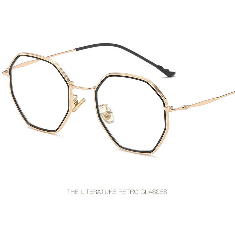 Новые ретро очки в полной оправе стильная многоугольная оправа для очков мужчин