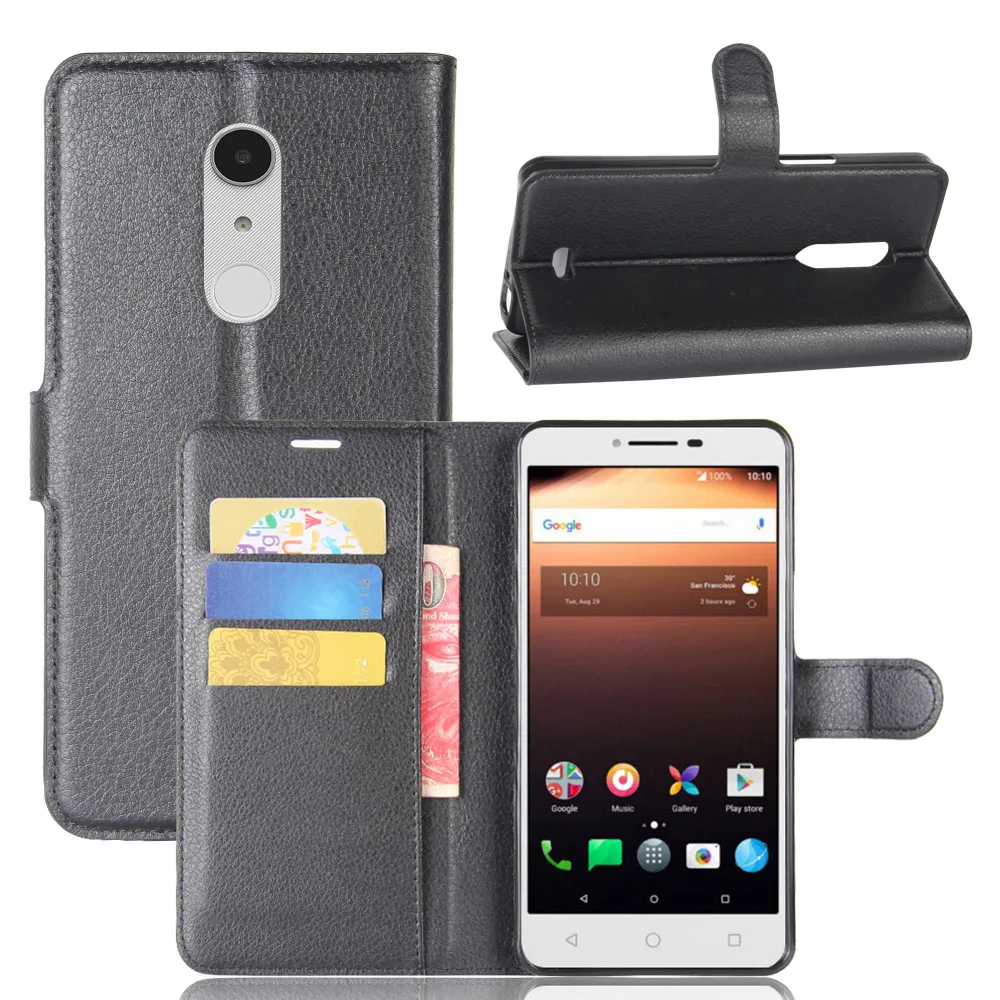 Чехол для alcatel A3 XL 6 0 дюйма стильный кошелек из искусственной кожи задняя крышка
