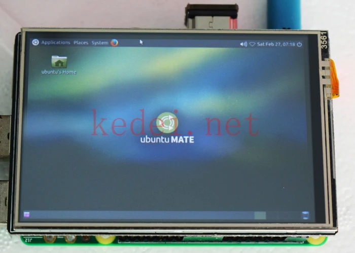 Raspberry Pi 3,5 дюймов USB HDMI Дисплей lcd сенсорный экран Аудио 60Fps монитор для Raspberry Pi 3B+ PI3 PI2 B+ 3 Модель/Zero W