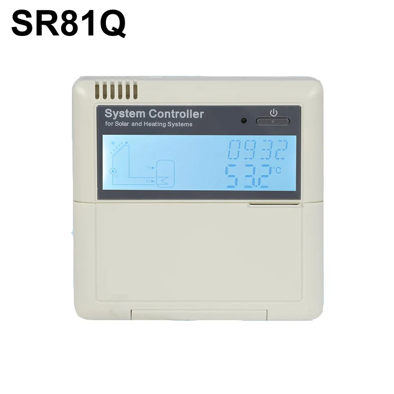 Контроллер солнечного водонагревателя SR81Q (старый обновленный SR868C8Q) 10 кнопок на
