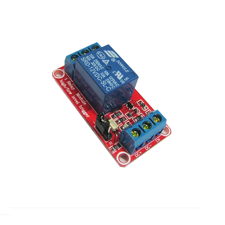 2 шт./лот 5 в 1 канальный релейный модуль с оптической изоляцией муфты высокий и