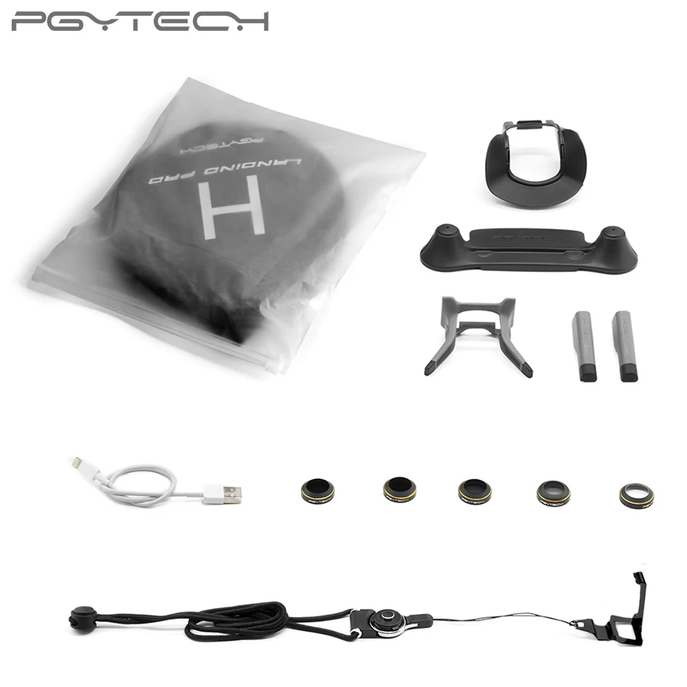 PGYTECH аксессуары комбо для Mavic pro &amp Platinum (посадочная площадка/защитная палка