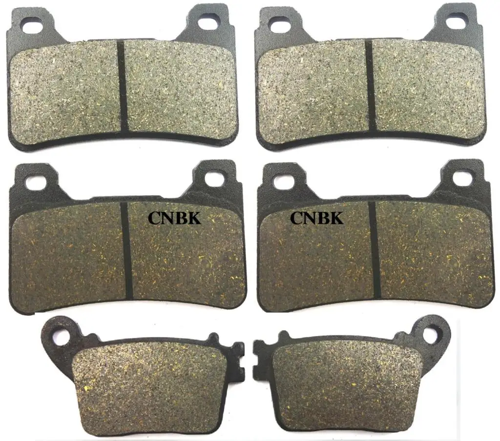 Комплект дисковых тормозных колодок F + R для HONDA 600 CBR RR Hannspree 600RR CBR600RR F5 2008 передняя