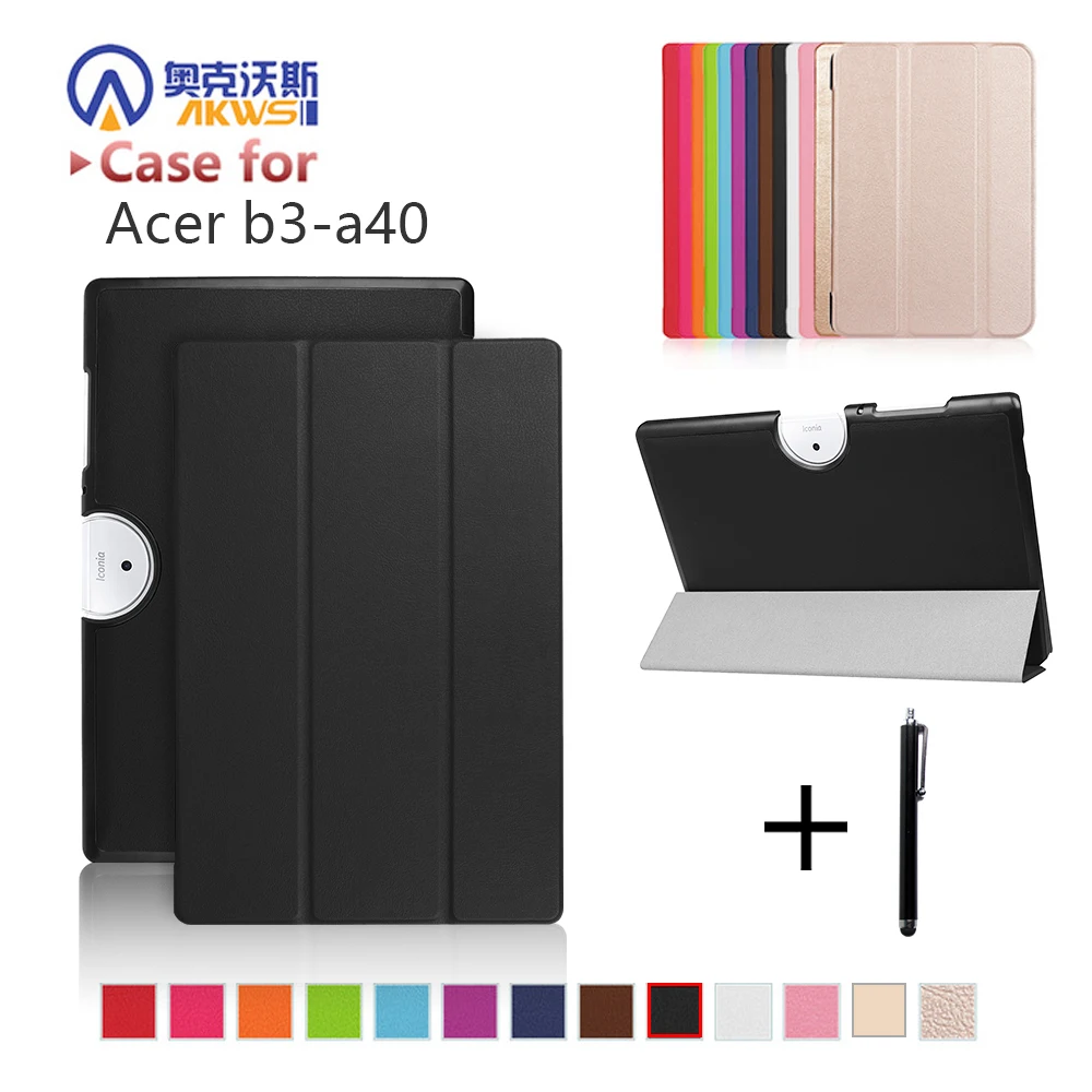 Чехол для Acer Iconia One 10 B3 A40 1 Tablet PC PU кожаный чехол книжка защитный дюймов