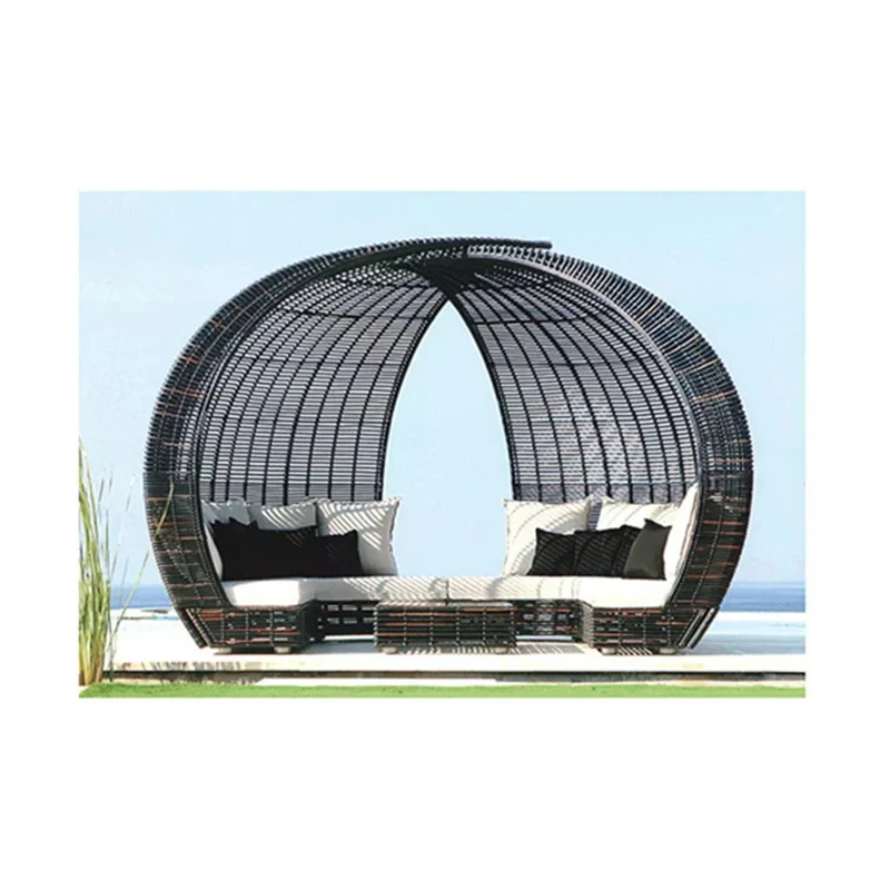Заводские магазины уличная садовая мебель Роскошные Ротанговые шезлонги с