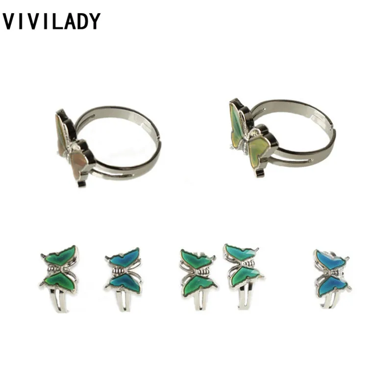 Вивилади бабочка чувство контроль температуры сменный цвет жидкий кристалл