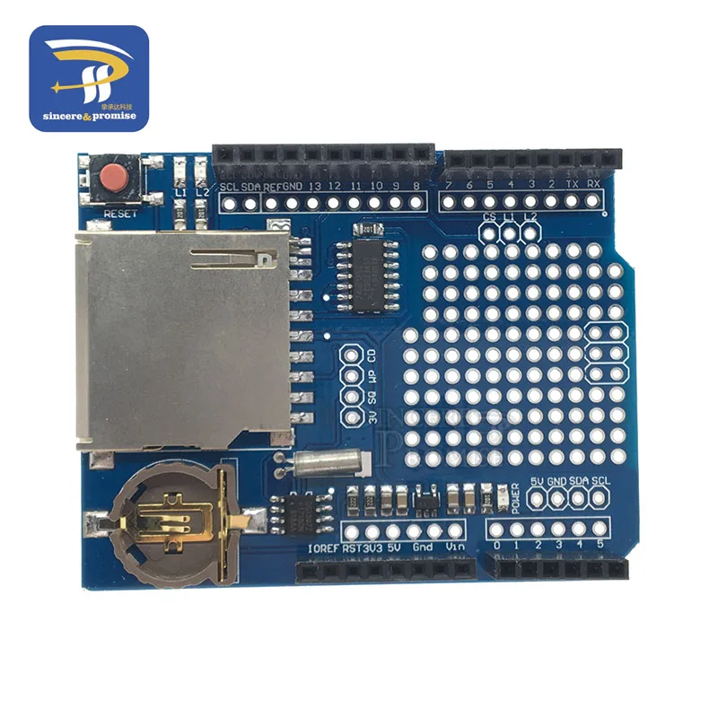 XD-05 5 в регистратор данных модуль щит V1.0 для Arduino UNO SD карты горячая распродажа