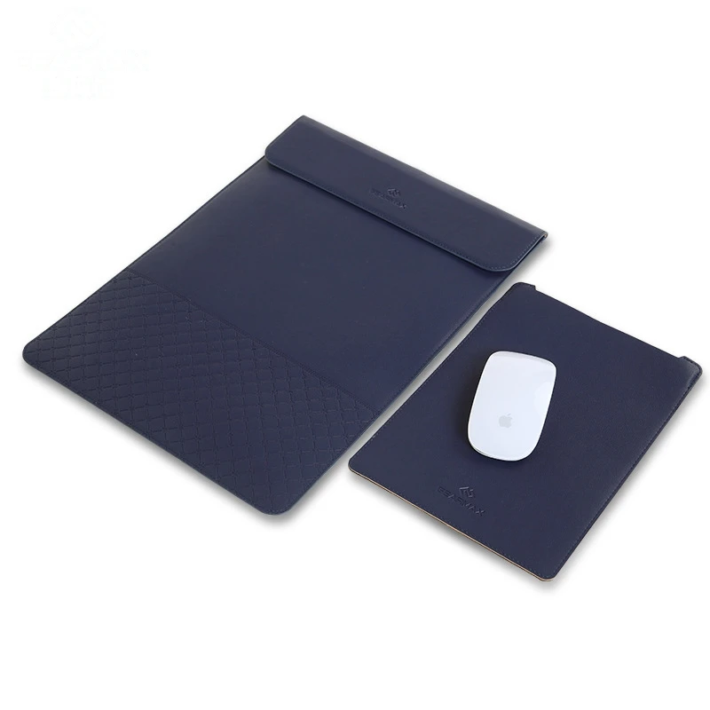 PU material Universal Notebook Case Pouch For Apple Macbook Air Pro Retina 11 12 13 15 laptop sleeve A mouse pad as a gift | Компьютеры и