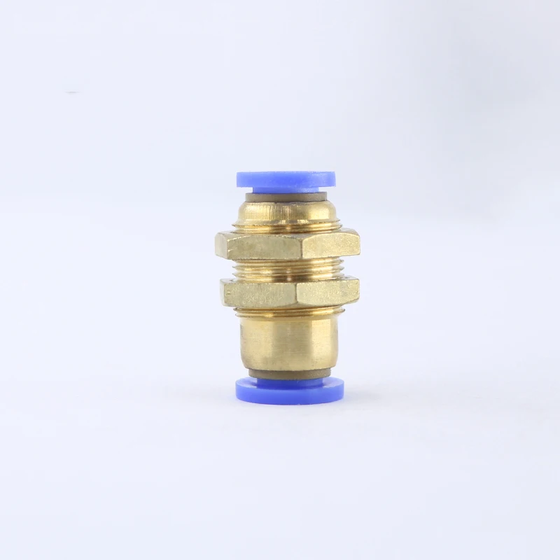 Пневматические Фитинги PM объединение переборки быстрые разъемы 4 мм 6 мм 8 мм