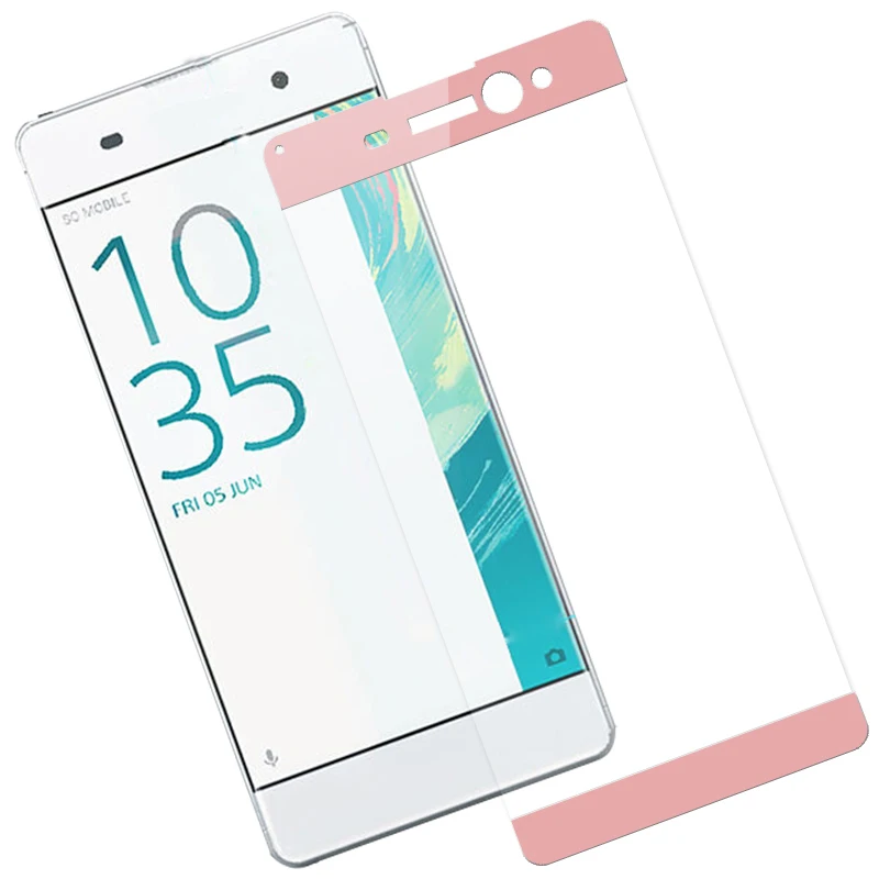 Изогнутое закаленное 3d стекло для Sony Xperia XA 2 шт. ультраполноэкранная Защитная