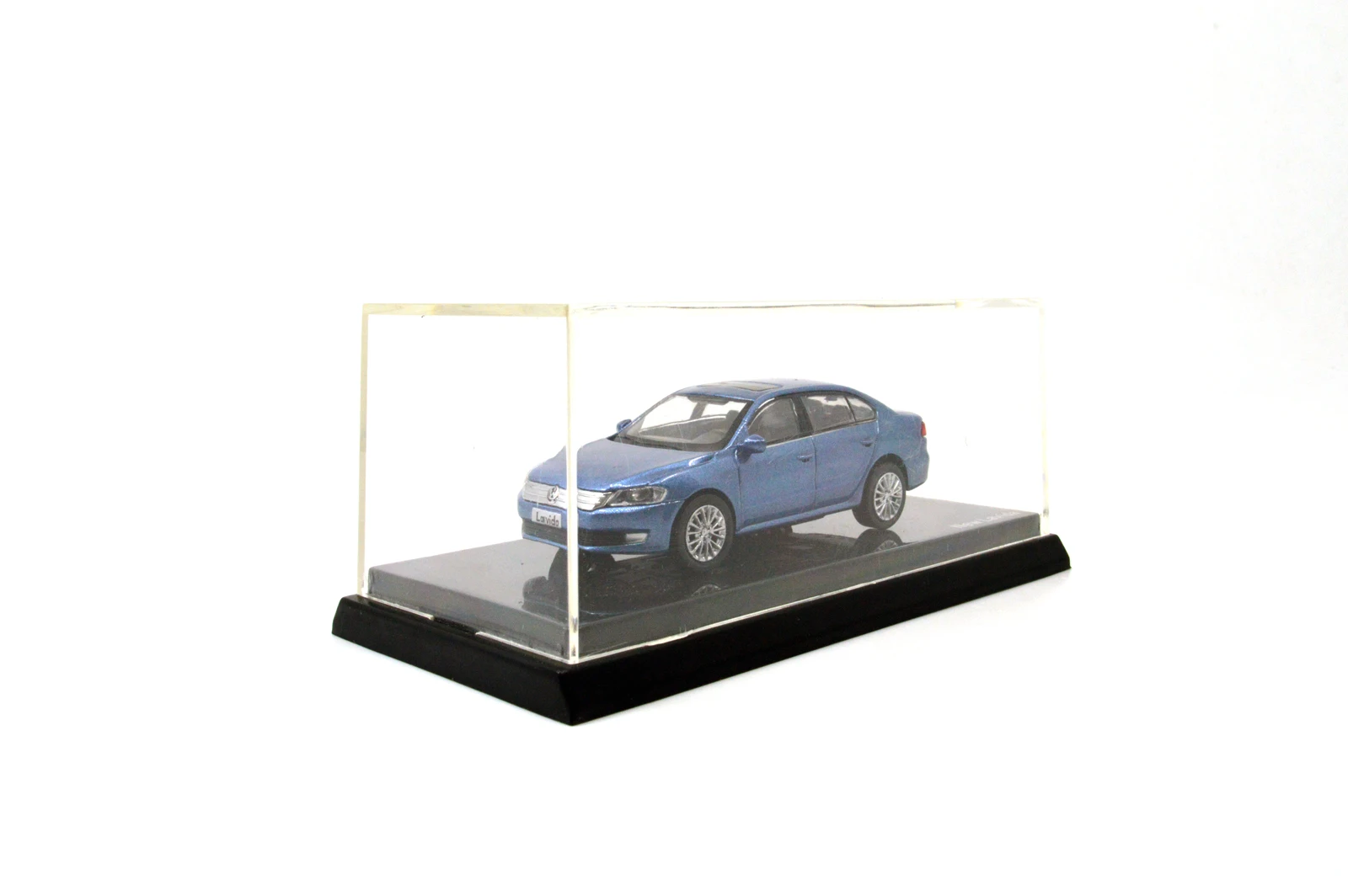 Новинка 1/64 г. VW Lavida Sedan синяя металлическая игрушка под давлением Миниатюрные