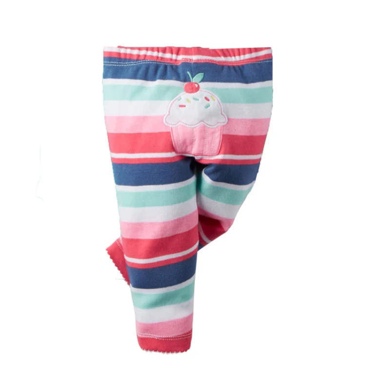 2 шт. осенне зимние детские штаны леггинсы для новорожденных хлопковые с