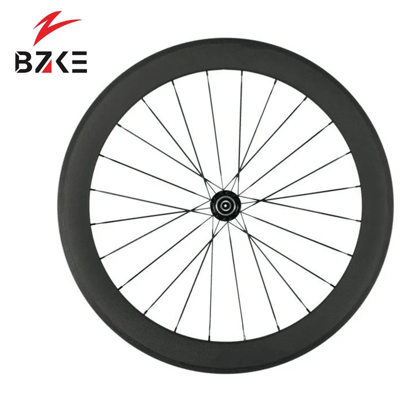 Carbon Wheels 700C 60mm Clincher 25mm Width Powerway R36 Racing Road Bike Wheelset carbon road bicycle wheels 135QR 11v body | Спорт и