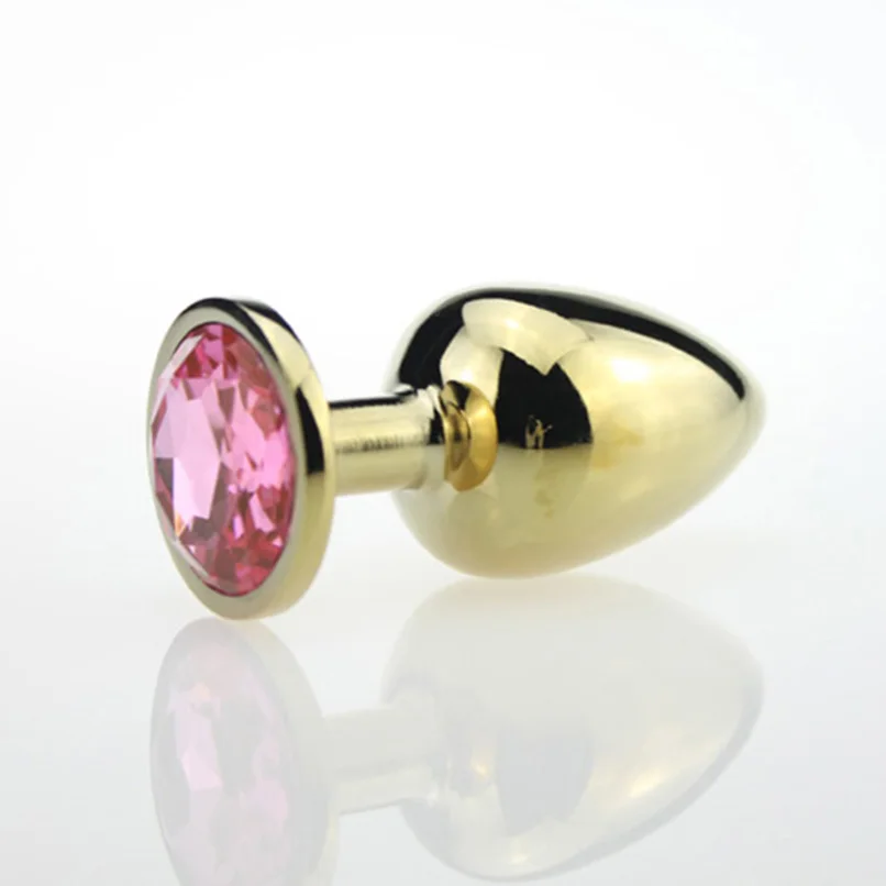 Большие размеры Металлические анальные игрушки Анальная пробка металлическая