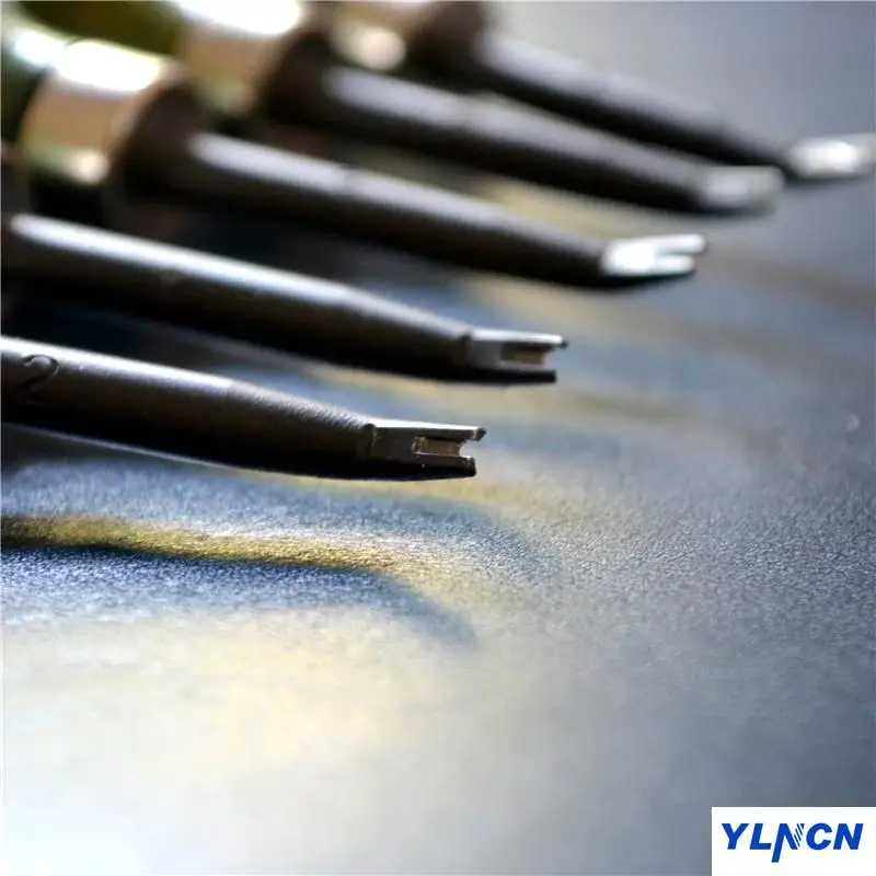 Острый кожаный край кромки обрезки Edger DIY Skiving/полировка ручной работы Кожа ремесло инструменты деревянная ручка углеродистая сталь