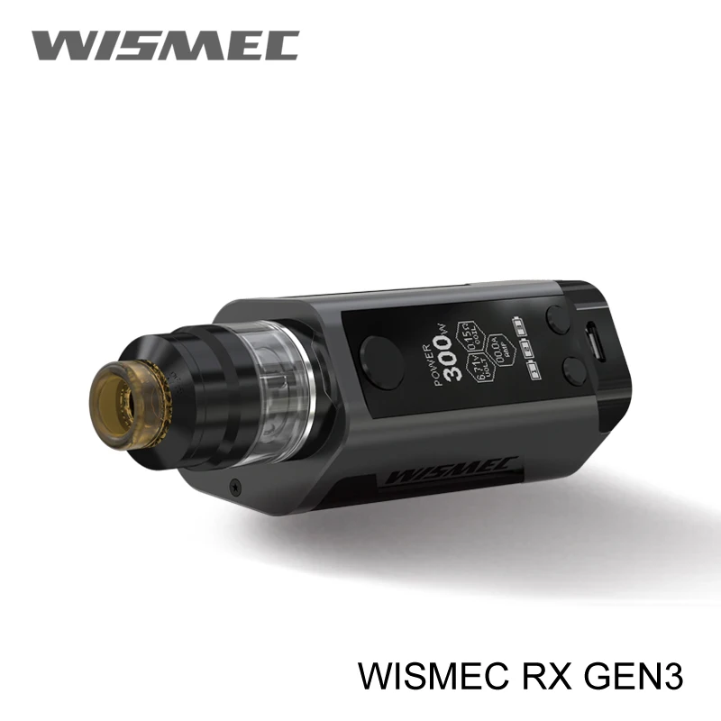 Оригинальный оформление Wismec Reuleaux RX GEN3 мод Большой Мощность электронная сигарета