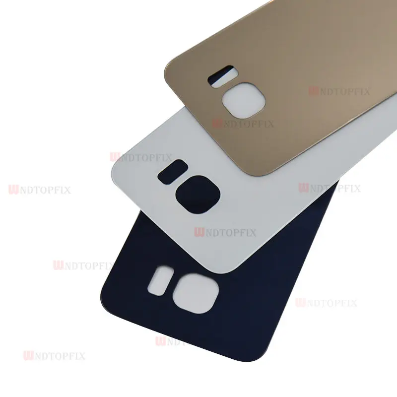 Задняя стеклянная крышка батарейного отсека для Samsung Galaxy S6 Edge G925F G920F Plus G928F задняя