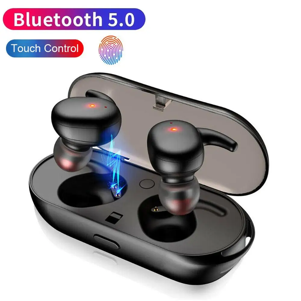 Горячая новинка T2 TWS Bluetooth 5 0 спортивные наушники мини беспроводные с сенсорным