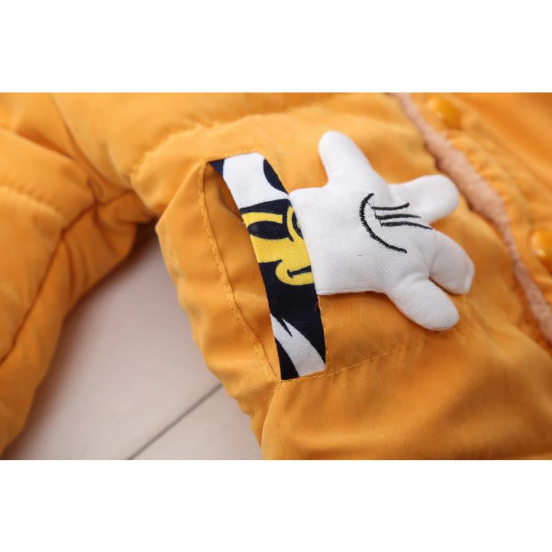 

2019 Christmas Baby Girls Boys Winter thick Jacket Casual Jacket For Girl Coat Kids Warm Cotton Outerwear 1-4 Y Children Clothes