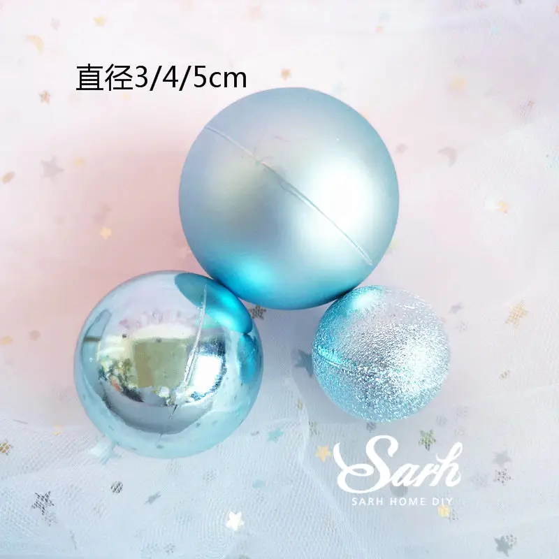 Blue balls set Голова встряхивания Кролик Торт Топперы Звезда Луна День Святого Валентина украшения с днем рождения украшения для выпечки прекрасные подарки - Цвет: Blue balls set