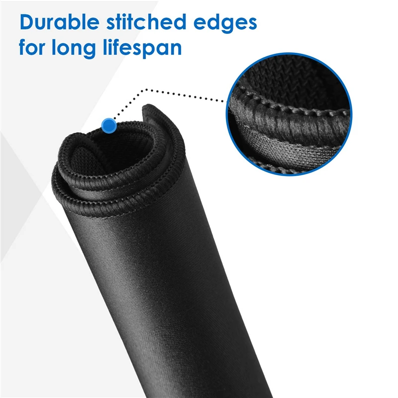 Коврик для игровой мыши сшитый край текстурированный коврик премиум класса