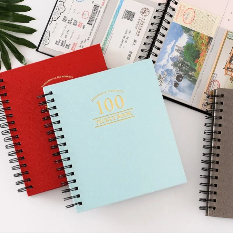 Новый DIY альбом билеты на концерт сбор бумажных денег книги из искусственной кожи