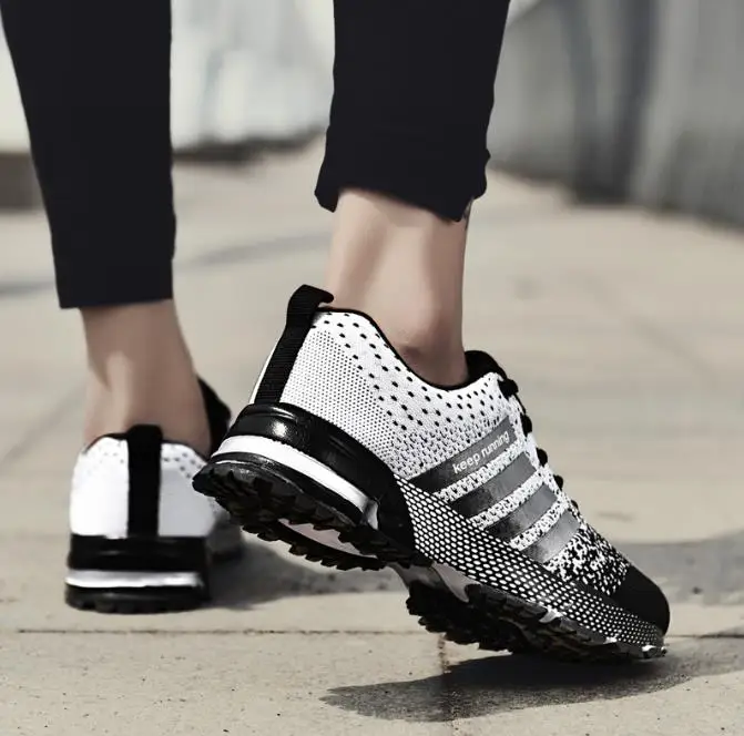 Summer High Quality Hot Unisex Breathable Casual Shoes Lightweight Sneakers For Men Women Non-Slip Walking Big Size 35-48 | Обувь