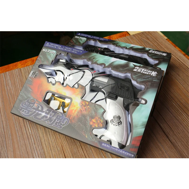 2018 интерактивные черный воды Пистолеты вручную вспомните моделирования ребенок