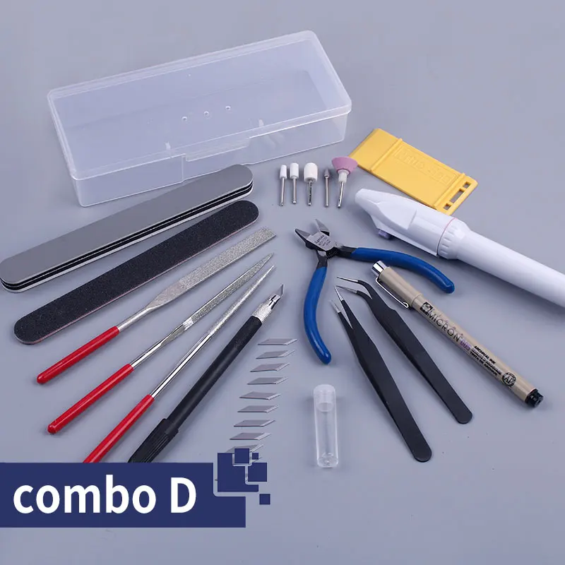 Модель строительных инструментов комбо для Gundam военный хобби модель DIY