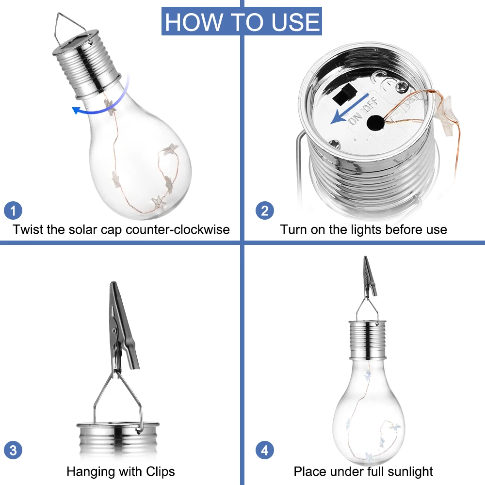 Водонепроницаемая светодиодная лампа с солнечными панелями поворотный уличный