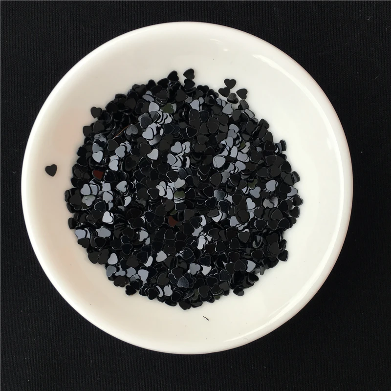 Блестки в форме сердца для красоты ногтей женского маникюра | Дом и сад