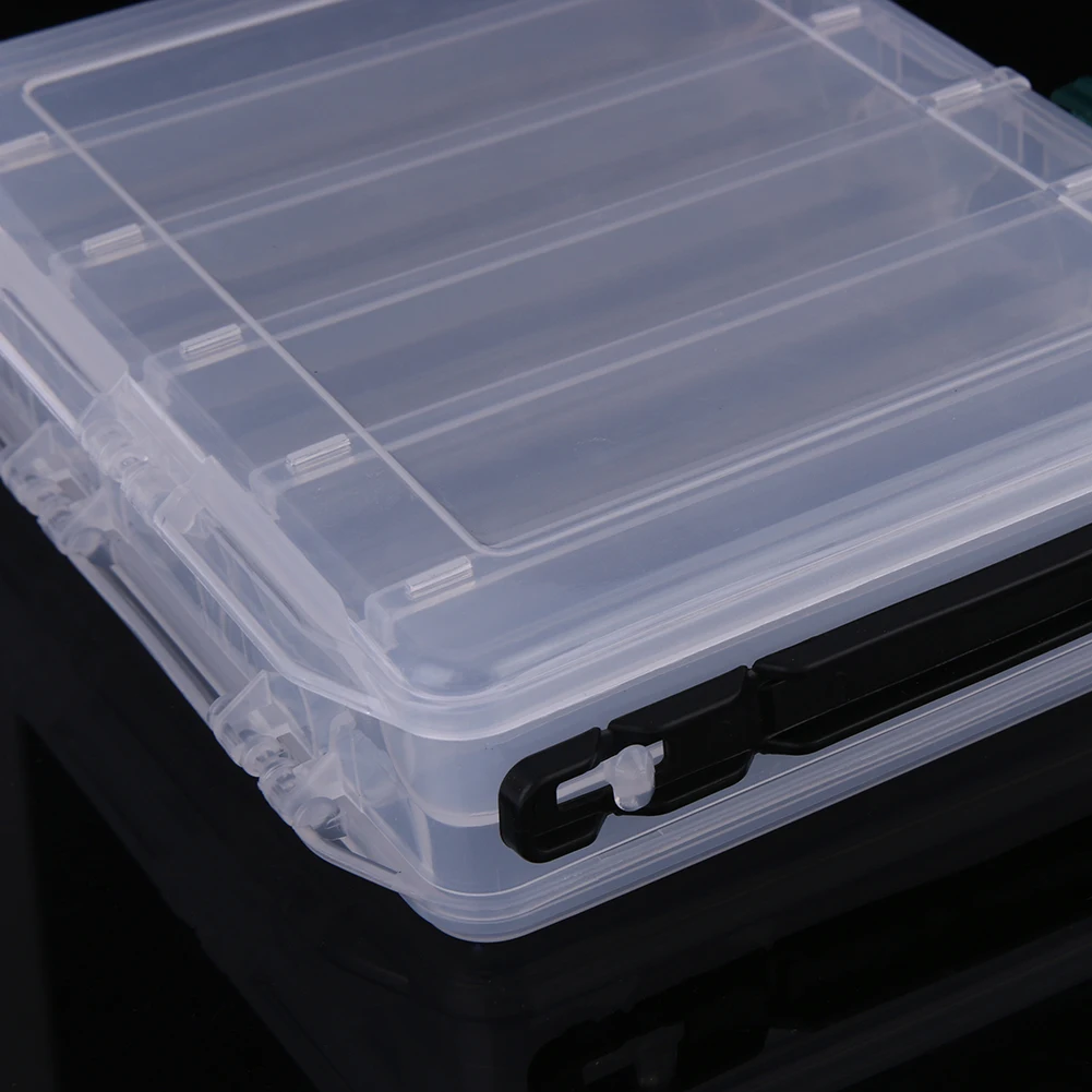 10 отсек для ловли карпа рыболовные снасти коробка прозрачный креветки приманки