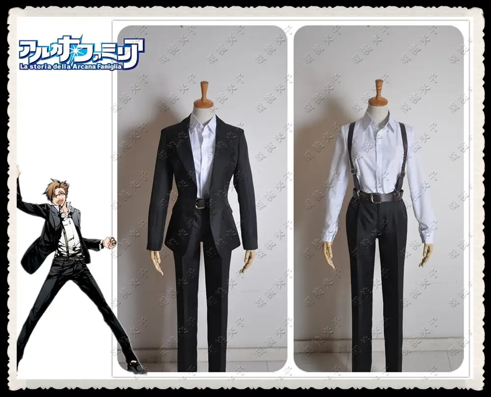 

Free shipping Arcana Famiglia Pace uniform Cosplay Costume