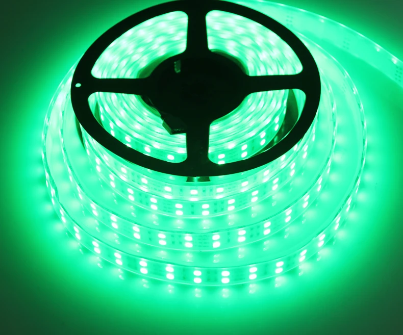 5 м 600 светодиодный s двухрядный 5050 SMD RGB 120 светодиодный/м не водонепроницаемая