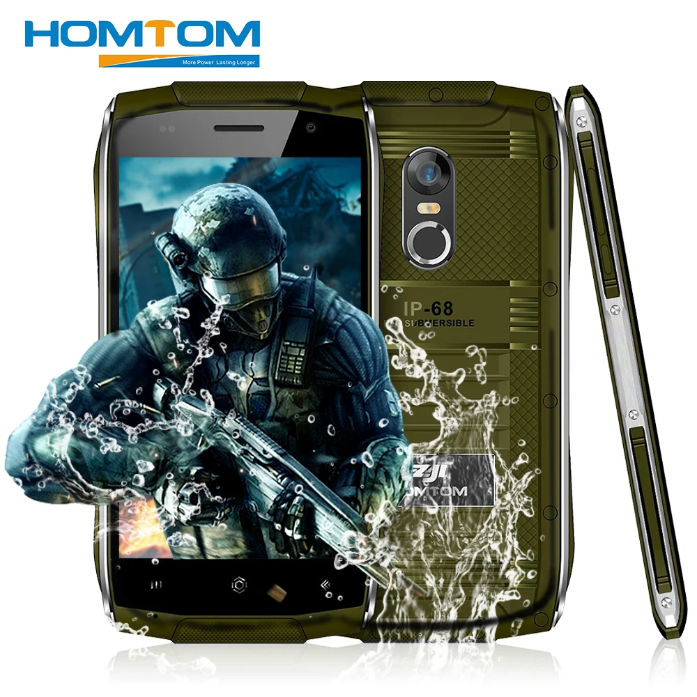 HOMTOM зоджи Z6 оригинальный 4 7 дюймов IP68 Водонепроницаемый Смартфон Android 6 0 MTK6580 ядра