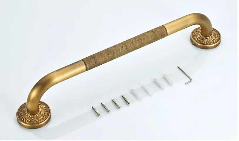 Леди Любимый 52 см (20 &quot) Античный Медь Ванная Комната Захватить бар ванна перила