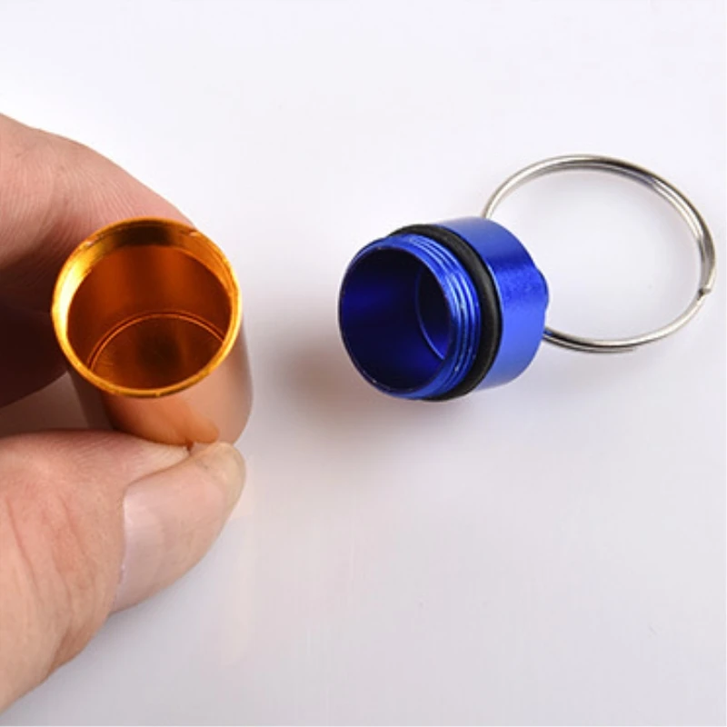 Чехол для выживания EDC контейнер таблеток экстренного алюминиевый сплав