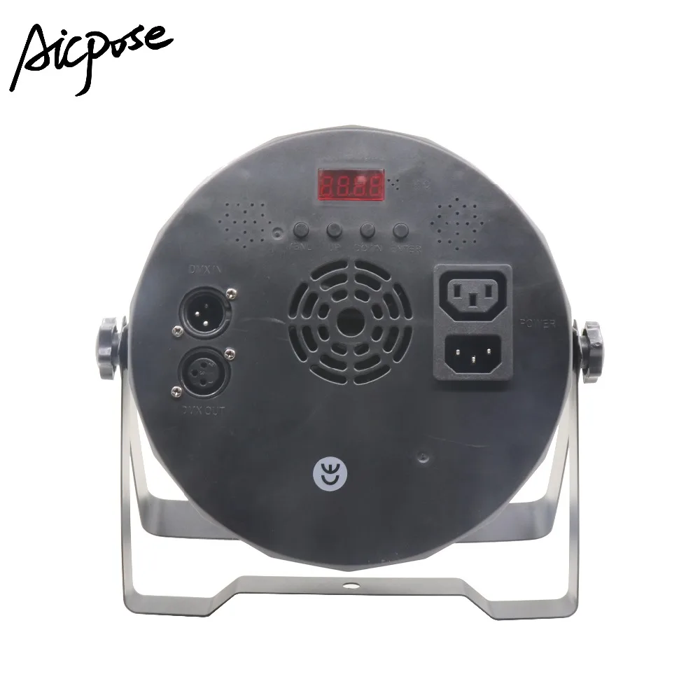 LED Par 9x12 Вт RGBW 4в1 сценический свет DMX512 Диско DJ Светодиодная Стробоскопическая пара