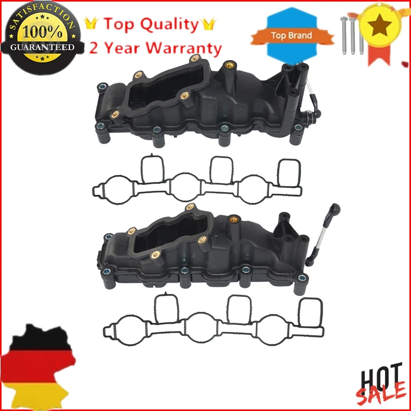 AP01 Новый 2 впускной коллектор левый правый для Audi Q7 A4 A6 VW TOUAREG PHAETON PORSCHE 7 3 0 TDI|audi 2.7|audi