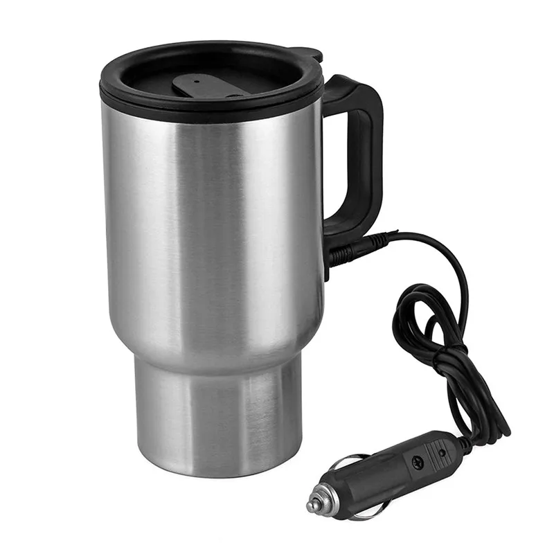 POWERTIGER 12V 450ML Автомобильная нагревательная чашка в автомобиле зарядное устройство