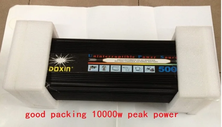 5KW Модифицированная синусоида 5000 Вт UPS DC24V для AC110V 60 Гц Мощность инвертор с