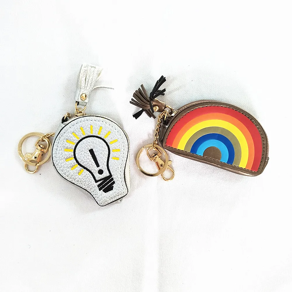 M014 милый мультфильм форма лампа сумка кольцо для ключей линия данных портмоне