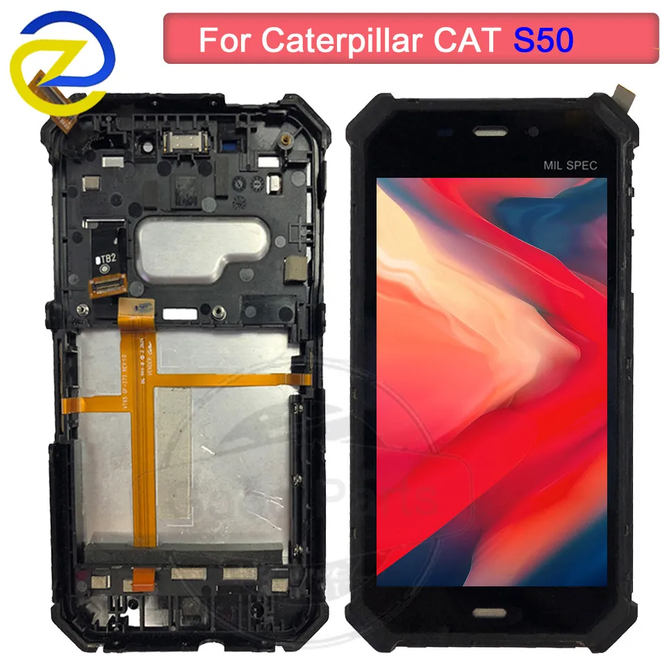 100% протестированный ЖК-экран 4 7 "для дисплея Caterpillar CAT S50 + сенсорный экран