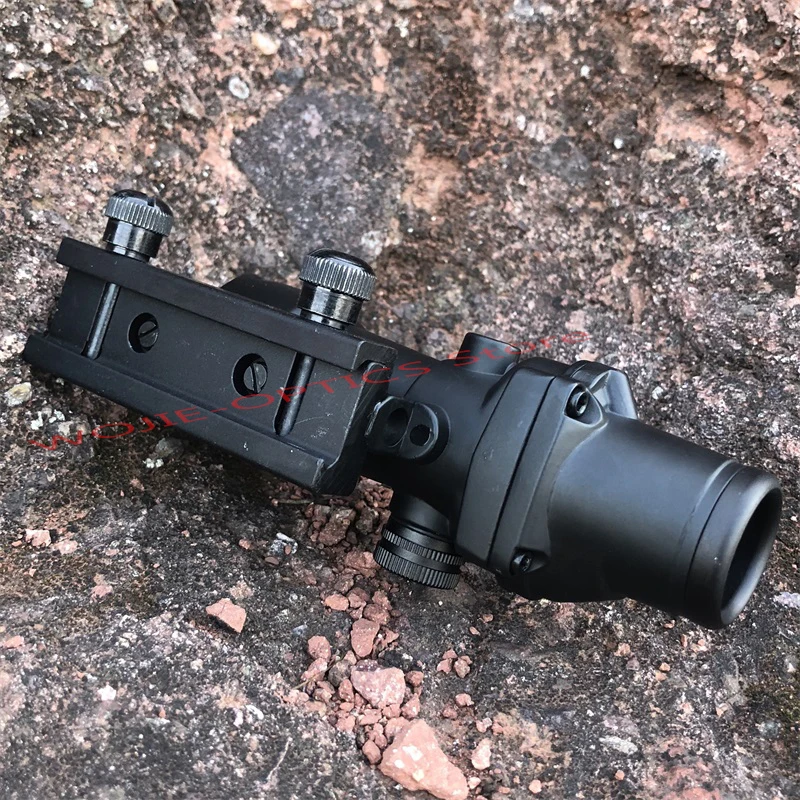 ACOG 4x32 тактические прицелы Jacht оптический прицел последний 11 мм/20 мм рейка рихткруис прицел для страйкбола охотничий прицел