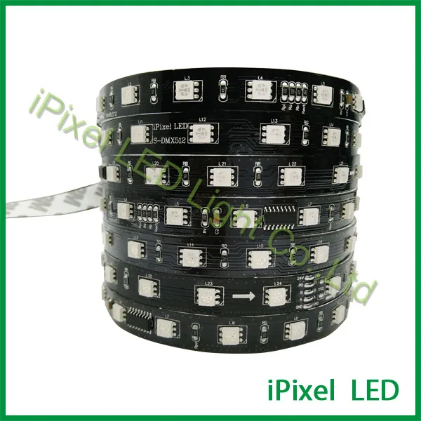 Светодиодная лента DC24V доступная smd 5050 rgb dmx 48 светодиодов/м 14 лампочек