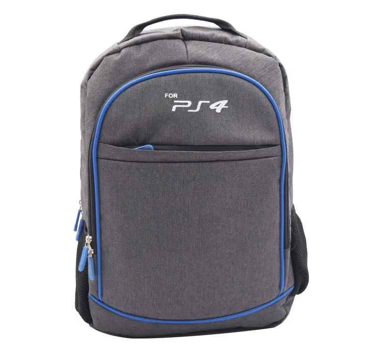Дорожные сумки большой емкости для Playstation 4, сумки через плечо, дорожный рюкзак для хранения, защитный чехол для переноски ps4, приставка для Сельма - Цвет: Logo 1