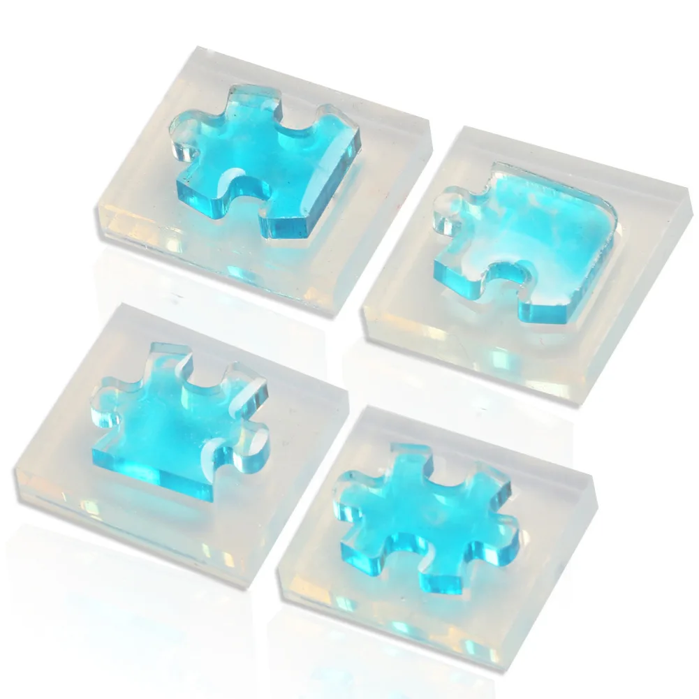 4 шт./компл. набор из кристаллов эпоксидная смола форма сделай сам ювелирные